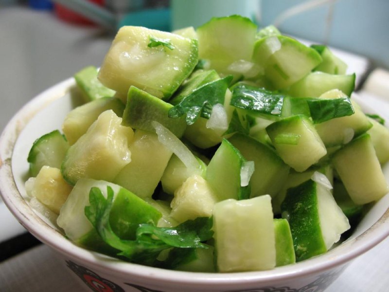 Простые салатики из авокадо