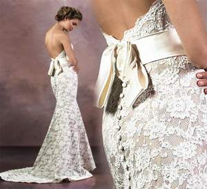кружевное свадебное платье 2014